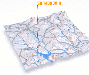 3d view of San Joaquín