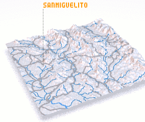 3d view of San Miguelito