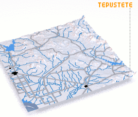 3d view of Tepustete