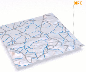 3d view of Diré