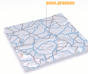 3d view of Dioulafandou