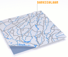 3d view of Dar-es-Salaam