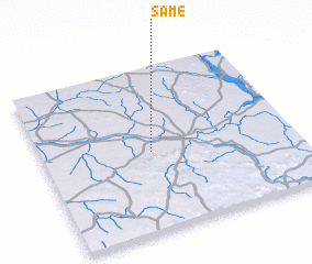 3d view of Samé