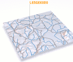 3d view of Lengekoro