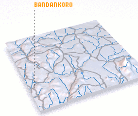 3d view of Bandankoro