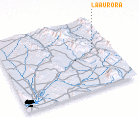 3d view of La Aurora