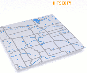 3d view of Kitscoty