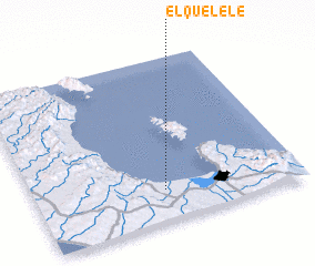 3d view of El Quelele