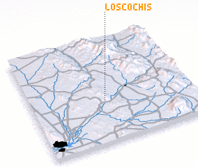 3d view of Los Cochis