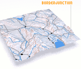 3d view of Border Junction