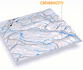 3d view of Caribou City