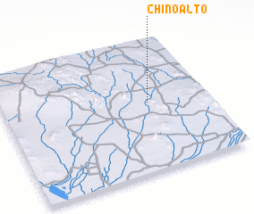 3d view of Chino Alto