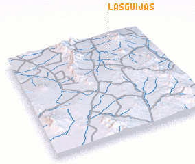 3d view of Las Guijas