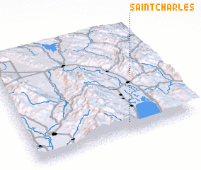 3d view of Saint Charles