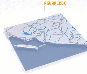 3d view of Agua Verde