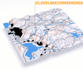 3d view of Silver Lake Summer Home Area