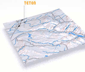 3d view of Teton