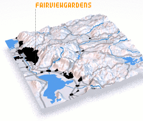 3d view of Fairview Gardens