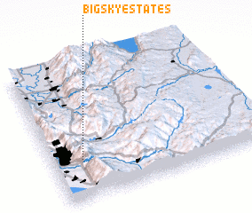 3d view of Big Sky Estates