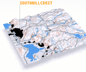 3d view of South Hill Crest
