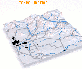 3d view of Tempe Junction