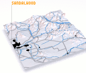 3d view of Sandalwood