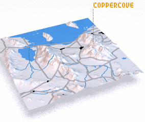 3d view of Copper Cove