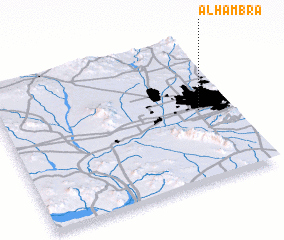 3d view of Alhambra