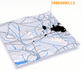 3d view of Shadow Hills
