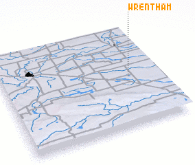 3d view of Wrentham