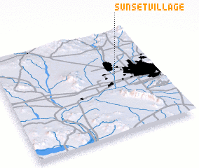 3d view of Sunset Village