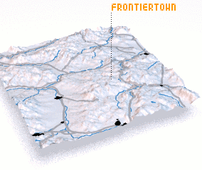 3d view of Frontier Town