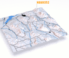 3d view of Hawkins