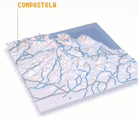 3d view of Compostela