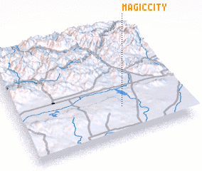 3d view of Magic City