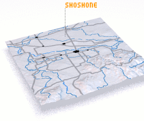 3d view of Shoshone