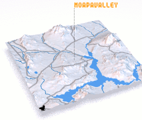 3d view of Moapa Valley