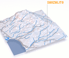 3d view of Sauzalito