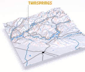 3d view of Twin Springs