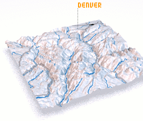 3d view of Denver