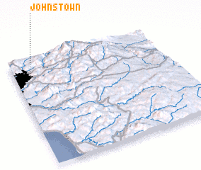 3d view of Johnstown