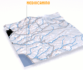 3d view of Medio Camino