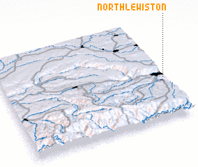 3d view of North Lewiston