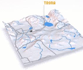 3d view of Trona