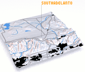 3d view of South Adelanto