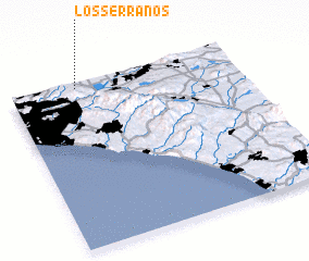 3d view of Los Serranos