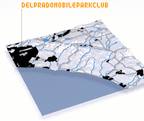 3d view of Del Prado Mobile Park Club