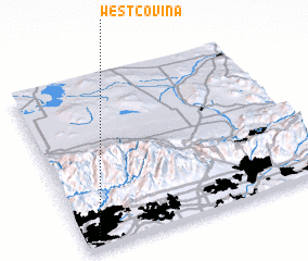 3d view of West Covina