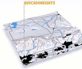 3d view of Avocado Heights