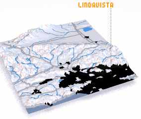 3d view of Linda Vista